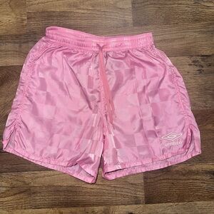 Umbro soccer pink Shorts girlsX_small